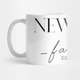 Newton Family EST. 2020, Surname, Newton Mug